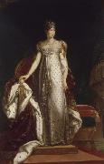 Portrait of Marie Louise of Austria Francois Pascal Simon Gerard